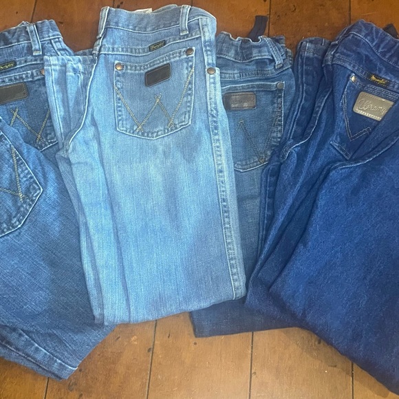 BOYS WRANGLER JEANS BUNDLE-Size 11 Reg - Picture 3 of 6